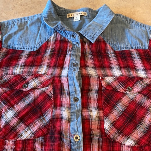 NWT women’s Ruff Hewn shirt size large - Picture 2 of 6